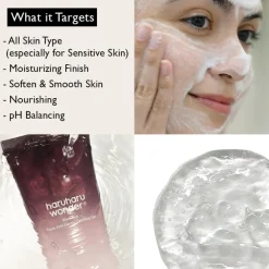 Haruharu wonder Black Rice Moisture 5.5 Soft Cleansing Gel