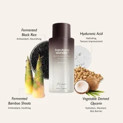 Haruharu wonder Black Rice Hyaluronic Toner Free of Alcohol Fragrance