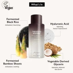 Haruharu wonder Black Rice Hyaluronic Toner Free of Alcohol Fragrance