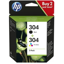 HP 304 Combo Black & Color Inktcartridge