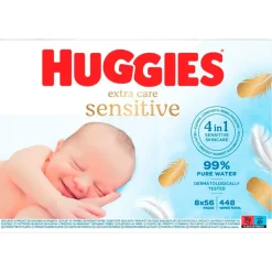 Huggies Extra Care Sensitive Babydoekjes