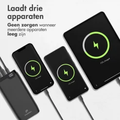 imoshion 20.000 mAh Powerbank met 22.5W Snellader - Noodpakket