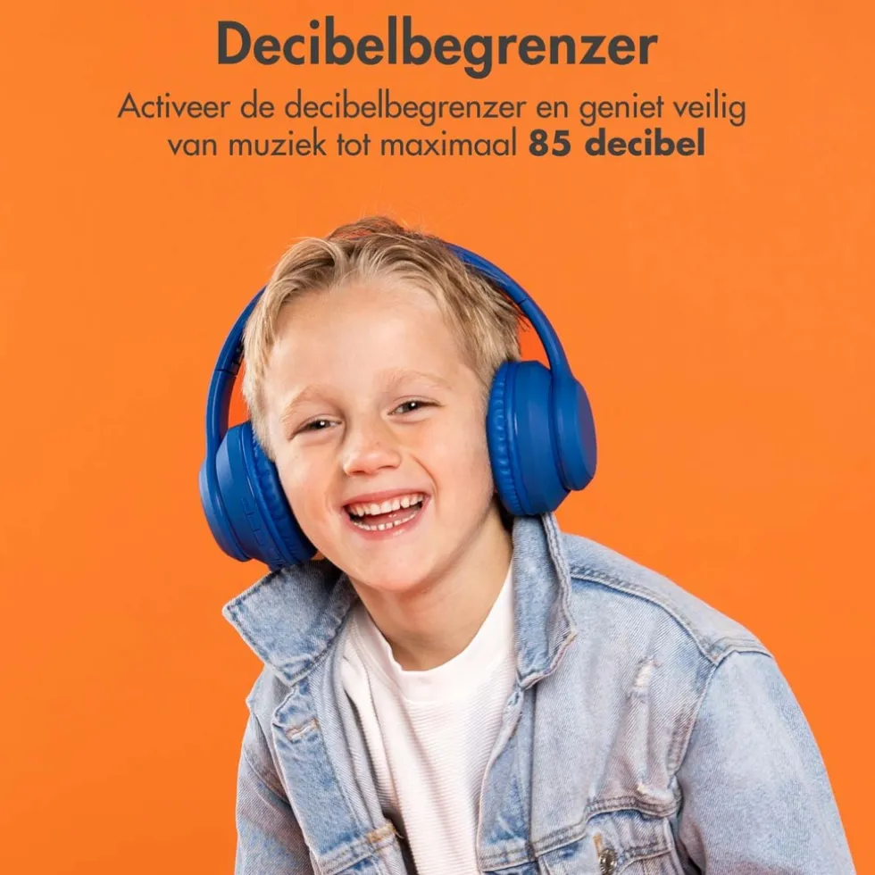 imoshion Draadloze Bluetooth Kinder Koptelefoon met LED Verlichting