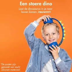 imoshion Draadloze Bluetooth Kinder Koptelefoon met Dino Spikes