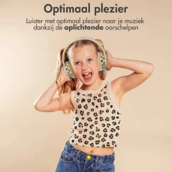 imoshion Draadloze Bluetooth Kinder Koptelefoon met LED Verlichting