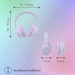 imoshion Draadloze Bluetooth Kinder Koptelefoon met LED Verlichting