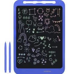 imoshion Tekentablet voor Kinderen met Kleurenscherm en 2 Pennen