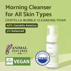 IUNIK Centella Bubble Cleansing Foam
