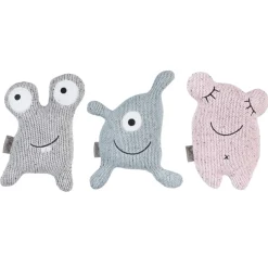 Jollein 3 Stuks Confetti Monster Knuffel
