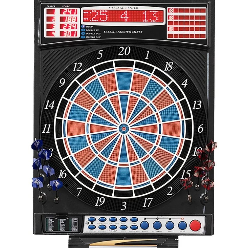 Karella Premium Silver Elektronisch Dartbord