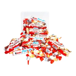Kinder chocoladepakket: Kinder Bueno melk & wit, Maxi & Schokobons