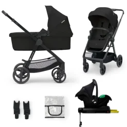 Kinderkraft Newly 4-in-1 Pro Kinderwagen met Autostoel en Base