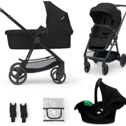 Kinderkraft Newly 3-in-1 Pro Kinderwagen met Autostoel