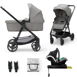 Kinderkraft Newly 4-in-1 Pro Kinderwagen met Autostoel en Base