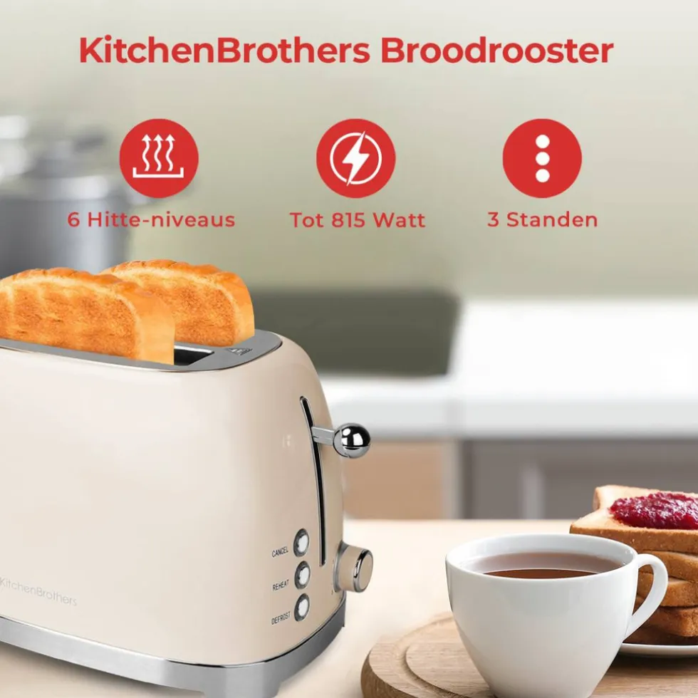 KitchenBrothers Retro Broodrooster