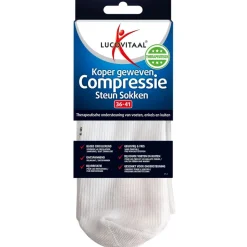 Koper Geweven Compressie Steun Kousen