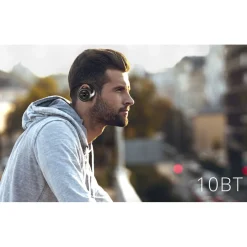 Krüger & Matz kunststof in-ear dopjes met microfoon