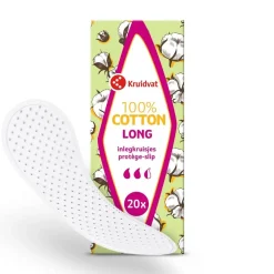 Kruidvat 100% Cotton Long Inlegkruisjes