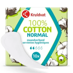 Kruidvat 100% Cotton Normal Ultra Maandverband