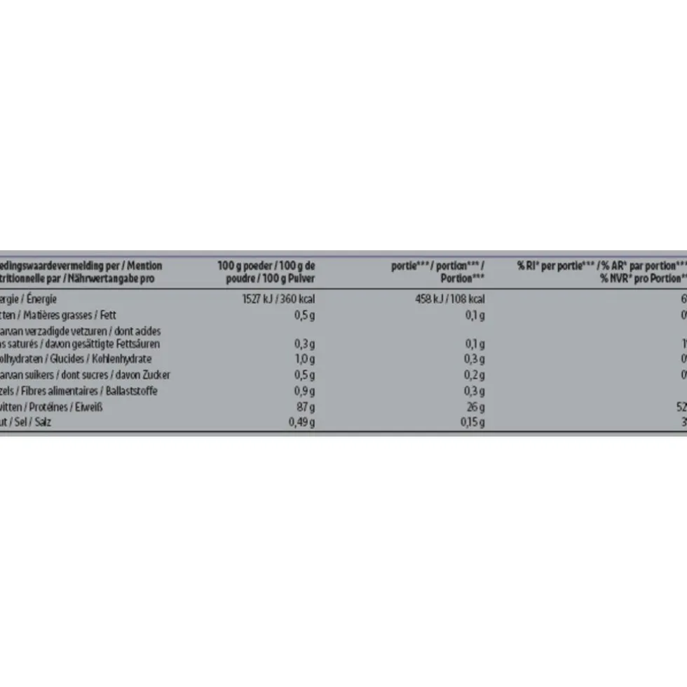 Kruidvat 100% Isolate Vanilla Whey Protein