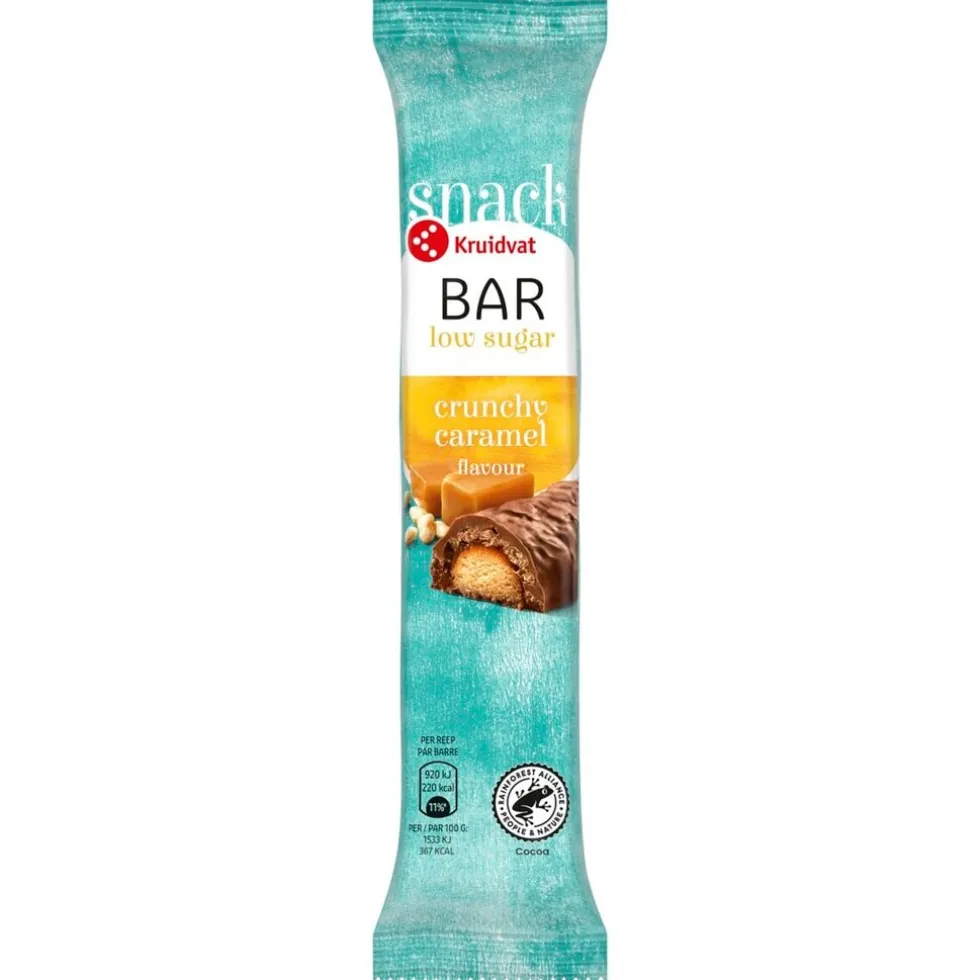 Kruidvat 34% Problast Crunchy Caramel Snackreep