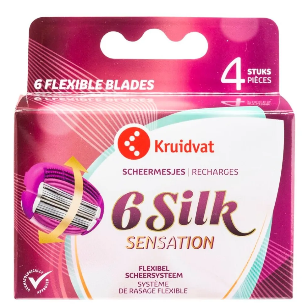 Kruidvat 6 Silk Sensation Scheermesjes