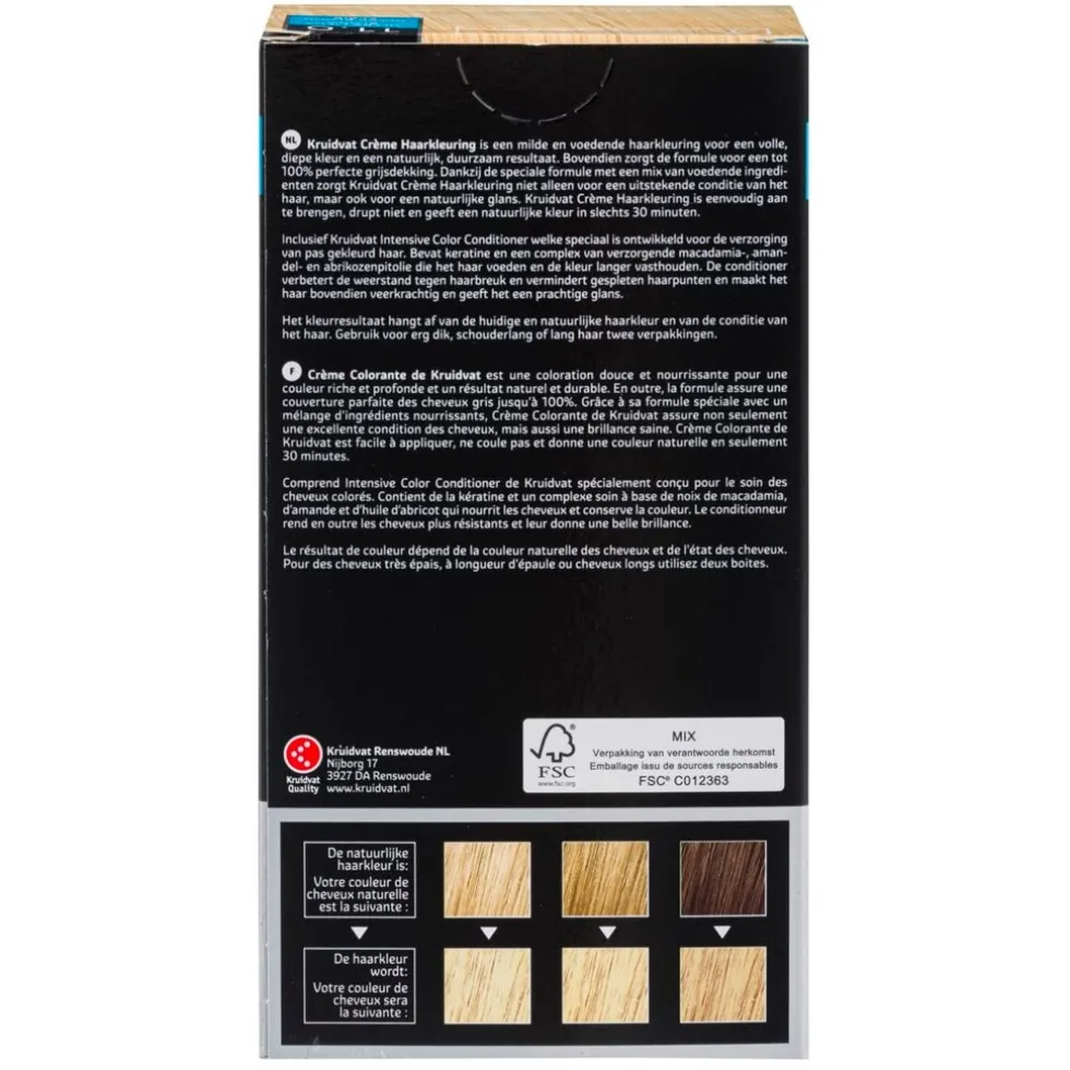 Kruidvat 11.0 Ultra Licht Blond Crème Haarkleuring