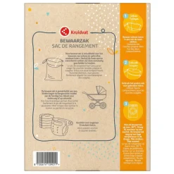 Kruidvat Bewaarzak voor Wasbare luiers met Berenprint