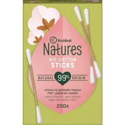 Kruidvat Bio Wattenstaafjes