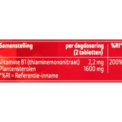 Kruidvat Cholesterol met Plantensterolen 1600mg Tabletten