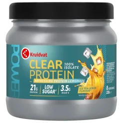 Kruidvat Clear Protein 100% Isolate Ice Tea Lemon Refreshing Protein Lemonade