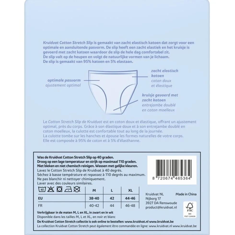 Kruidvat Cotton Stretch Damesslip