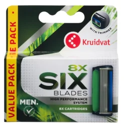 Kruidvat For Men Six Blades Scheermesjes
