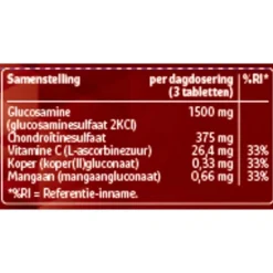 Kruidvat Glucosamine Chondroitine Tabletten