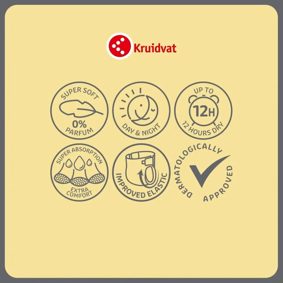 Kruidvat Junior Maat 5 Luiers Jumbopack