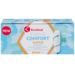Kruidvat Kruidvat Easy & Comfort Super Tampons