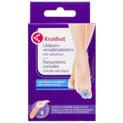 Kruidvat Likdoornverwijderpleisters met Salicylzuur