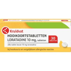 Kruidvat Loratadine 10mg Hooikoortstabletten