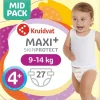 Kruidvat Maxi Plus Maat 4+ Luiers Midpack