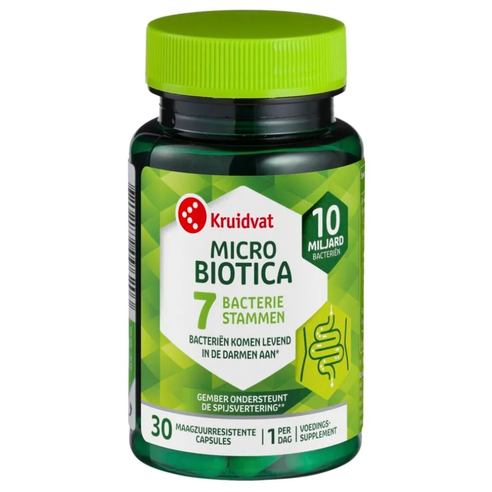 Kruidvat Micro Biotica 7 Bacterie Stammen Capsules