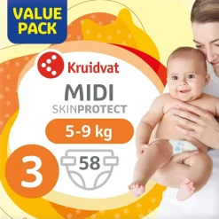 Kruidvat Midi Maat 3 Luiers Valuepack