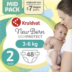 Kruidvat NewBorn Mini Maat 2 Luiers Midpack