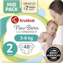 Kruidvat NewBorn Mini Maat 2 Luiers Midpack