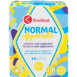 Kruidvat Normal Tampons met Applicator