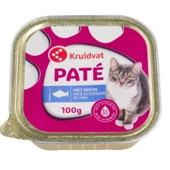 Kruidvat Paté met Zeevis Kattenvoer