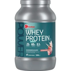 Kruidvat Perfect Whey Protein met Aardbeismaak