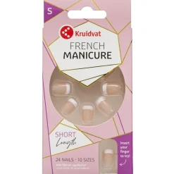 Kruidvat Salon Nails French Manicure Short Length Kunstnagels