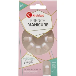 Kruidvat Salon Nails French Manicure Medium Length Kunstnagels