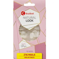 Kruidvat Salon Nails Natural Look Oval Kunstnagels