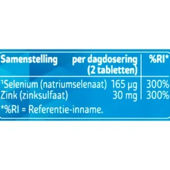 Kruidvat Selenium Zink Tabletten
